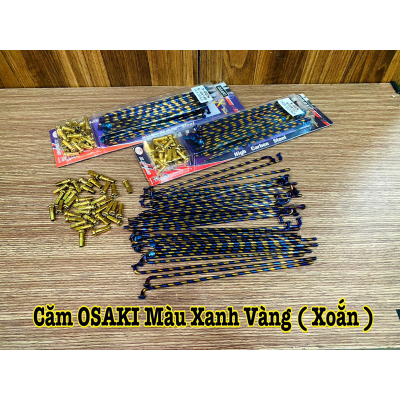 Căm Osaki Xoắn Màu Đủ Size :184 157 149 ( Đùm Đĩa ) >>>>