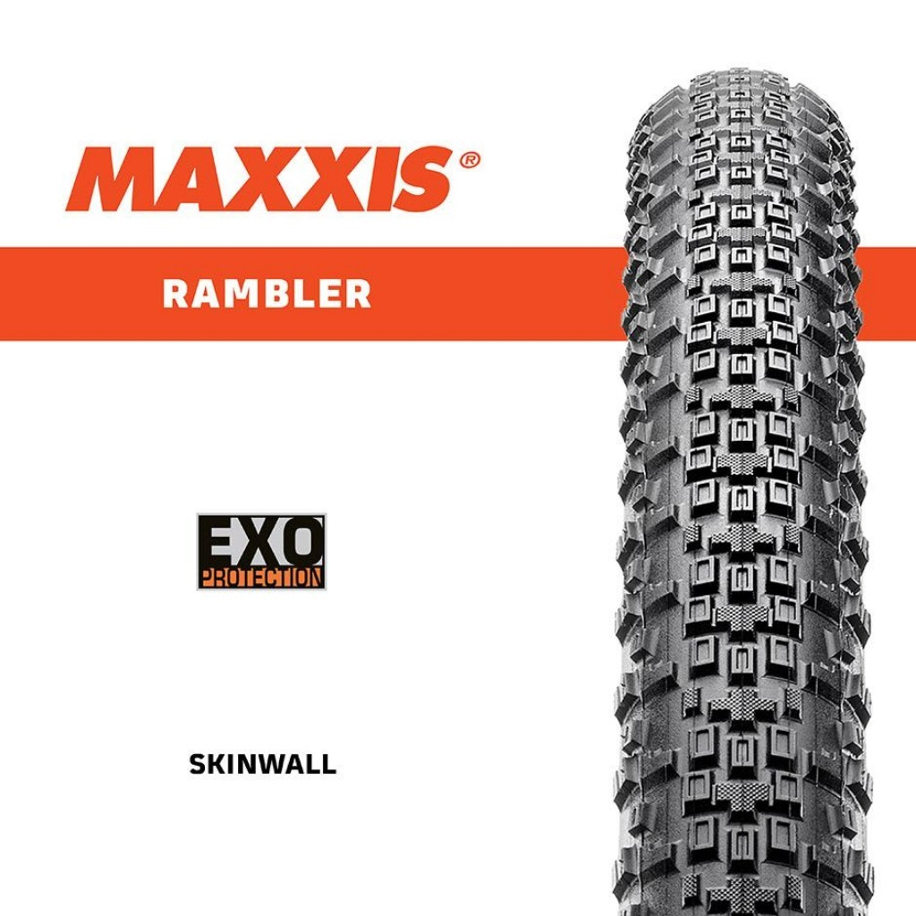 Vỏ Xe Đạp Maxxis Rambler 27.5 / 700c EXO Silk Shield