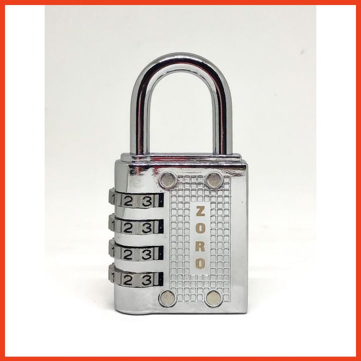 Ổ khóa mật khẩu 4 số màu trắng⚡FREE SHIP⚡thay đổi mật mã theo ý muốn-thích hợp khóa tủ,khóa vali-cửa phòng