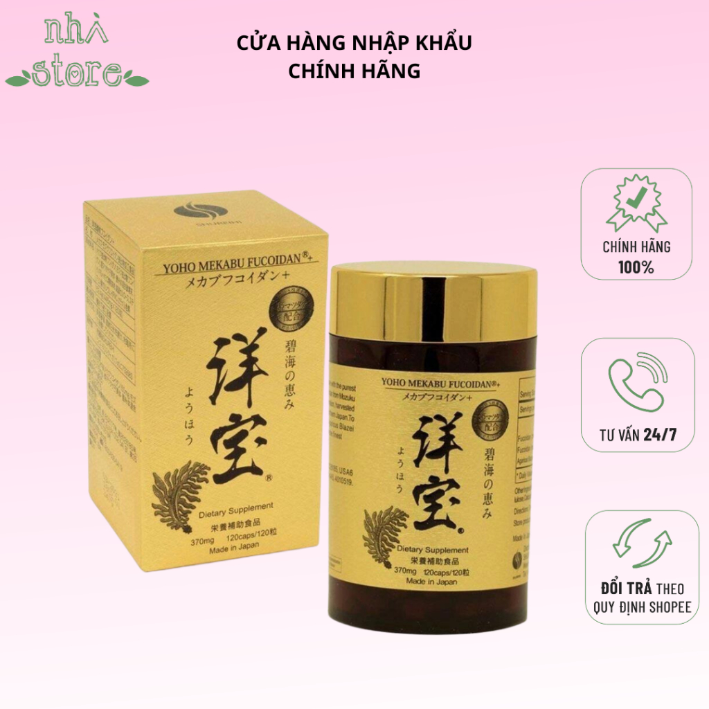 Fucoidan vàng nhật bản