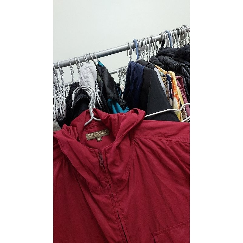 Áo khoác nam 10 màu đỏ size L.