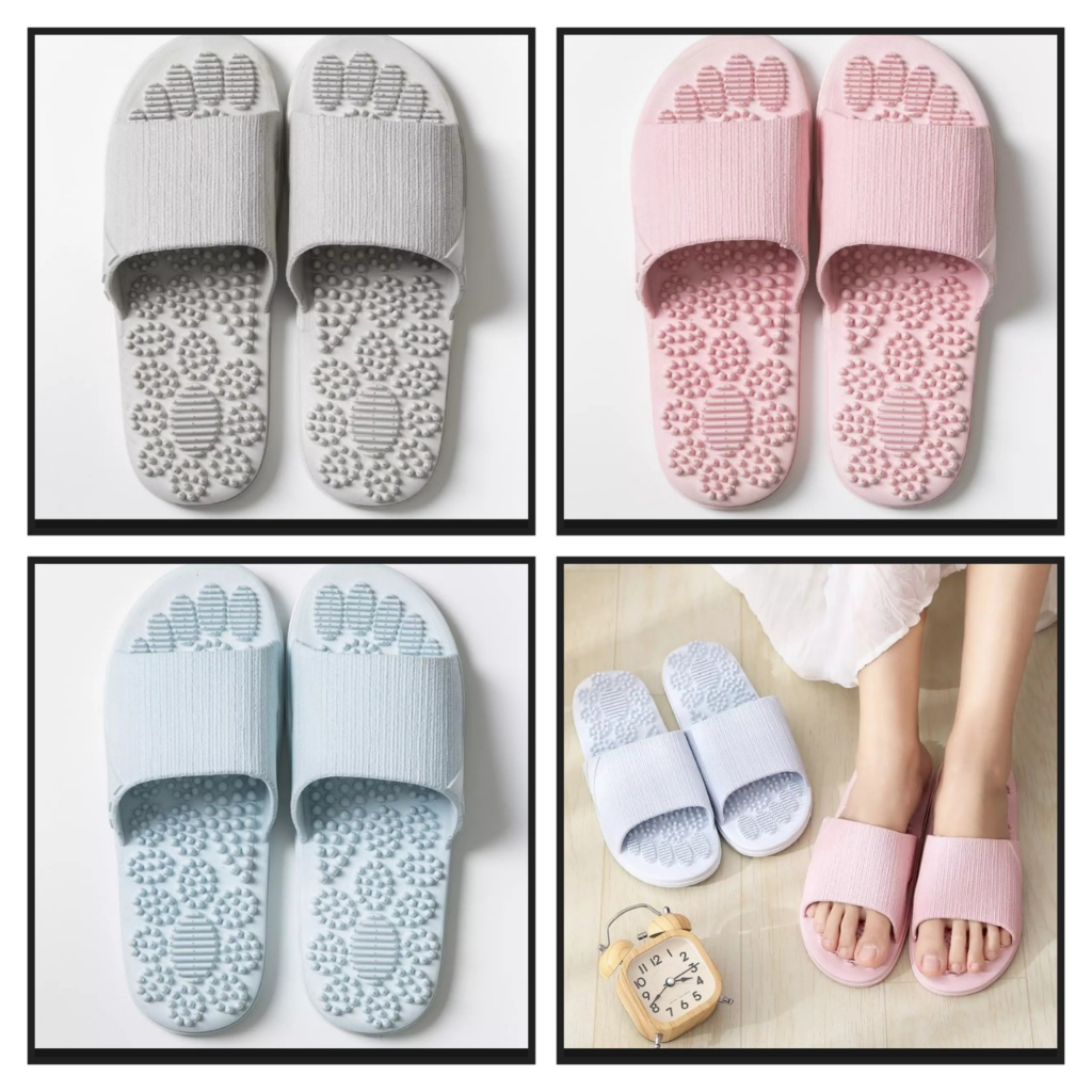 Dép gai massage chân, dép mang trong nhà, dép mang nhà tắm, dép văn phòng