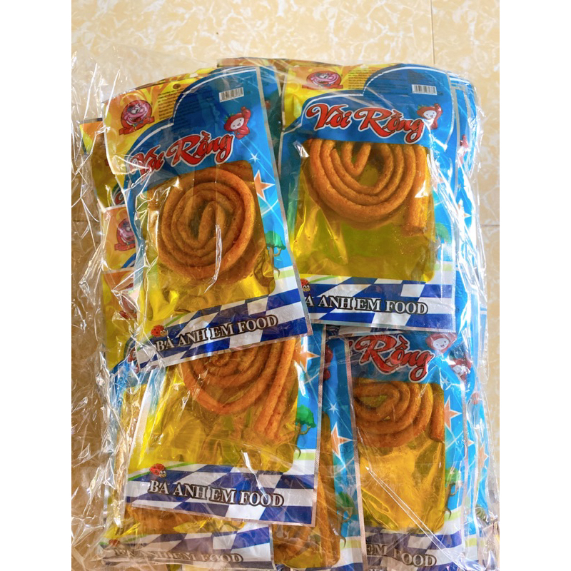 Bịch 30 Gói Snack Vòi Rồng Thơm Dai