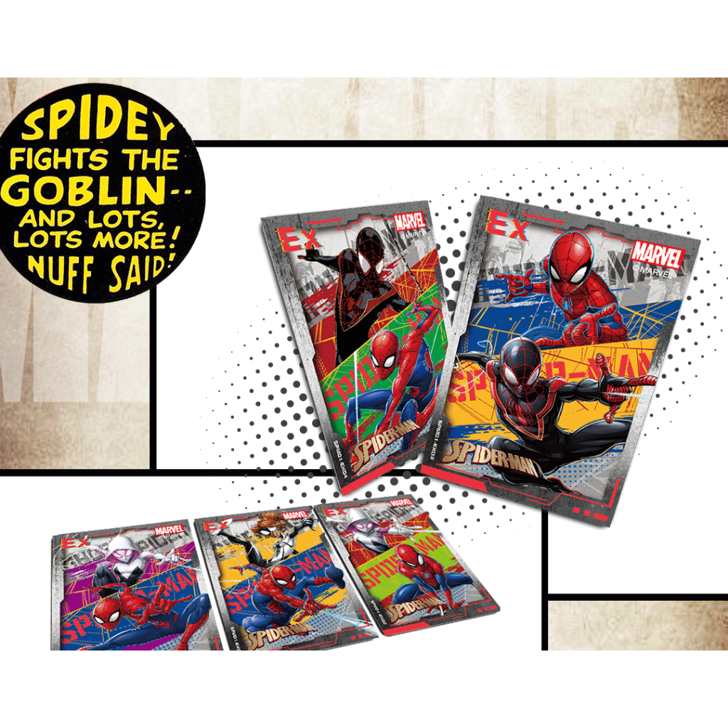 🌟CHÍNH HÃNG🌟 Thẻ Bài Người Nhện Spider Man Miles Morales Peter Parker Across the Spider-Verse Du Hành Đa Vũ Trụ