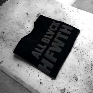 All blvck hfwth tee