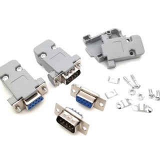 Đầu nối cổng com (combo 10 cái), jack nối dây DB9, vỏ DB9