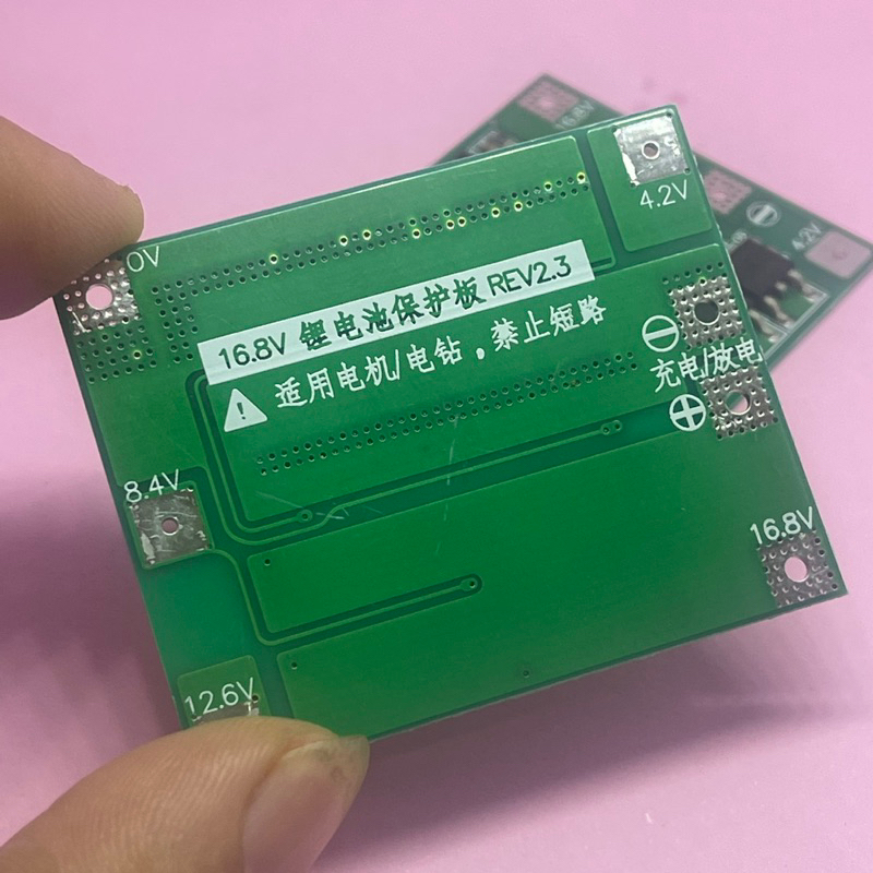 Mạch sạc 4s,bảo vệ.pin 18650 16.8vol Tiêu chuẩn