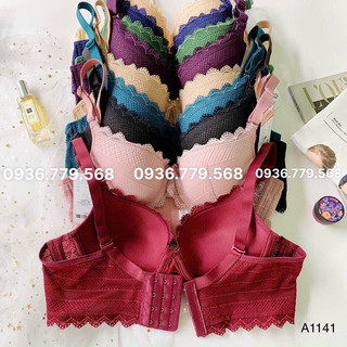 Áo ngực lovelyvn mút vừa 3cm bản lưng to 4 móc cài 1141