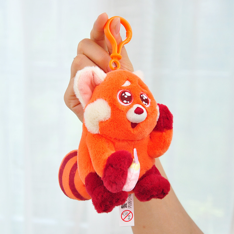 Ví đựng tiền - treo balo Red Turing Panda 11cm