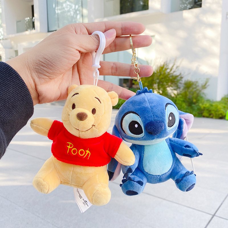 Móc khoá Stitch - Gấu Pooh