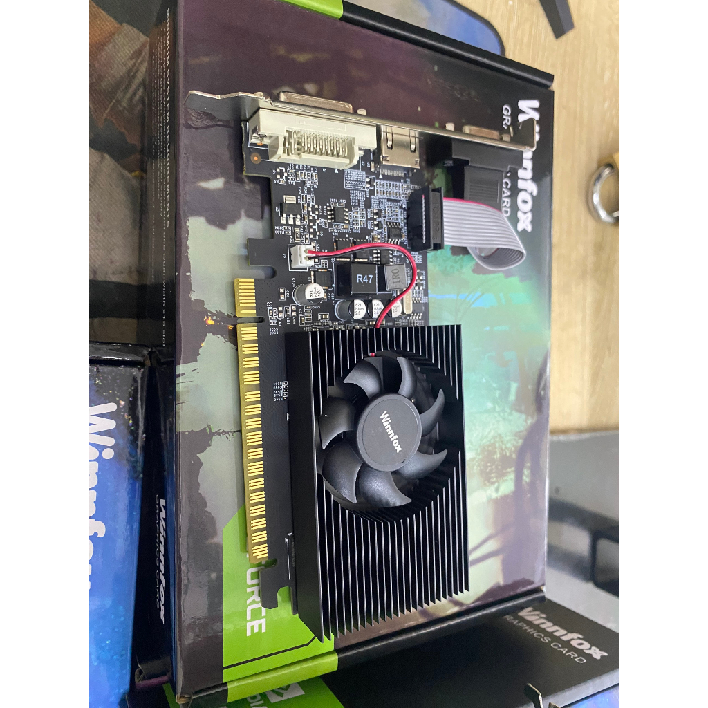 Cạc màn hình GT730 - 4Gb D3 Newbox giá rẻ chiến game tốt