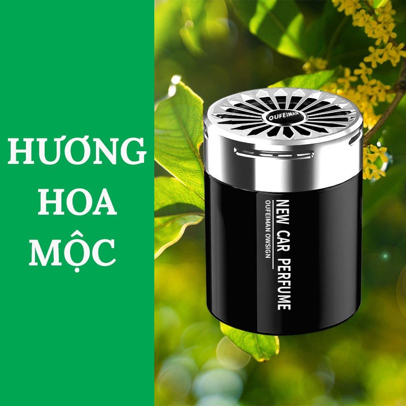 Nước hoa ô tô khử mùi kháng khuẩn - Sáp Thơm Ô Tô, Khử Mùi Hiệu Quả Có 5 Mùi Hương Phiên Bản Mới VERSION 3 - sevencar
