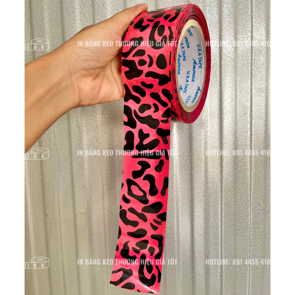 Băng keo BLACKPINK họa tiết đen hồng độc lạ, giá rẻ