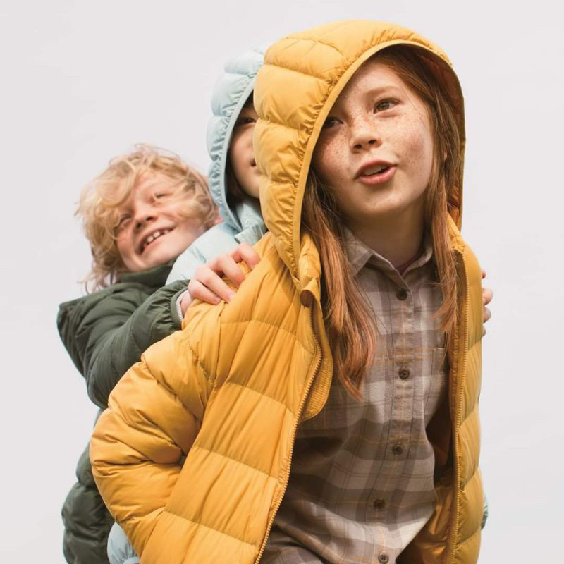 Áo Phao Mềm Bé Trai & Bé Gái Siêu Nhẹ UNI