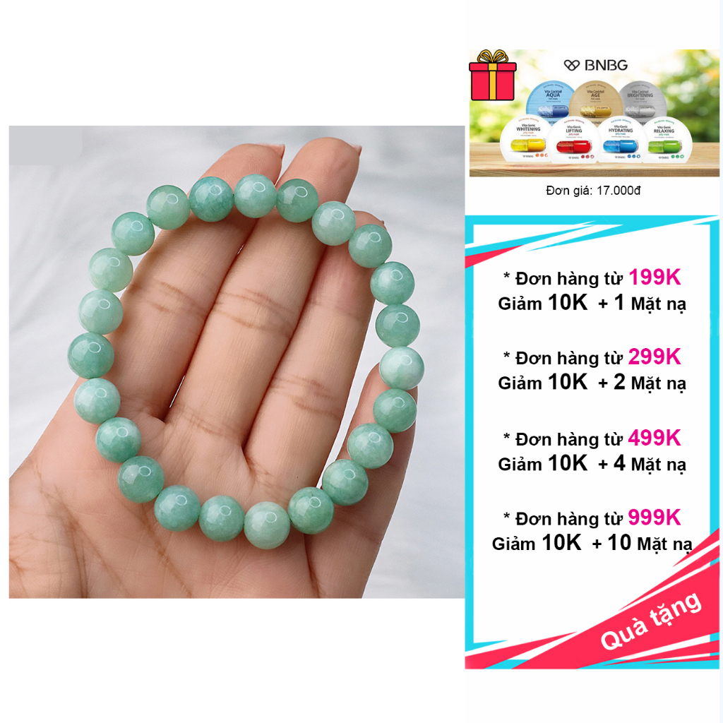 Vòng tay cẩm-thạch Myanmar thiên nhiên