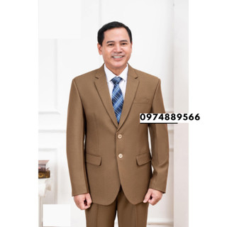 Vest Trung Niên LUXURY,1 Bộ com lê Vest trung niên cao cấp  xuất khẩu hàng loại 1