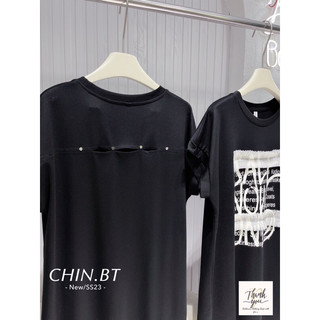 (BT) Váy cotton xuông chân dập ly