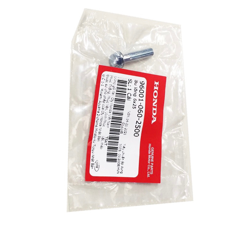 Ốc Bắt Đế Pô E AB Air Blade 125 Click 125 Vario 125 150 , Ốc Bắt Nắp Cụm Bơm Nước SH Ý 2008 2009 2010 2011