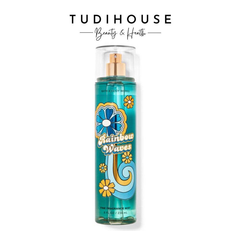 xịt thơm toàn thân Bath & Body Works Rainbow Waves 236ml