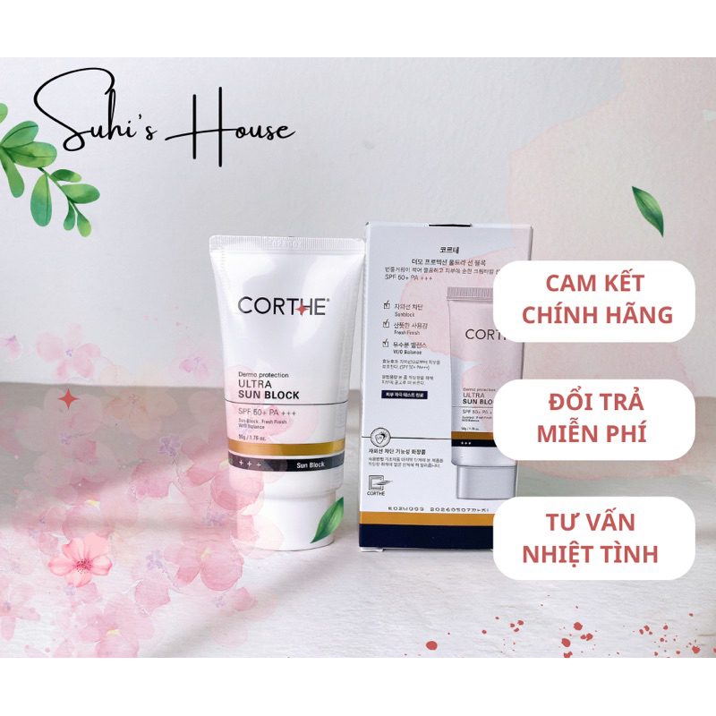 Kem chống nắng Corthe