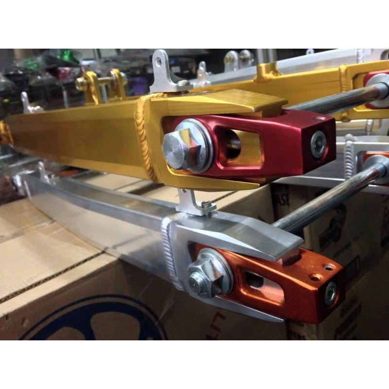 Gắp nhôm Exciter 150 cao cấp nhập khẩu Thailand.