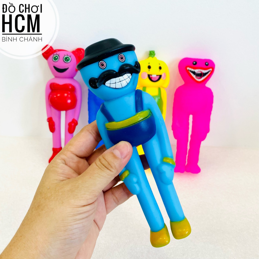 Đồ chơi huggy wuggy nhiều hình vui nhộn cho bé cầm tay bop chip chip giảm căng thẳng, xả stress