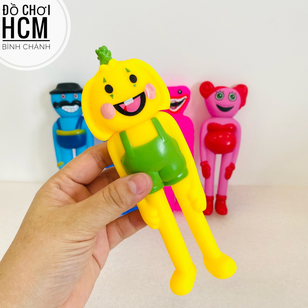 Đồ chơi huggy wuggy nhiều hình vui nhộn cho bé cầm tay bop chip chip giảm căng thẳng, xả stress