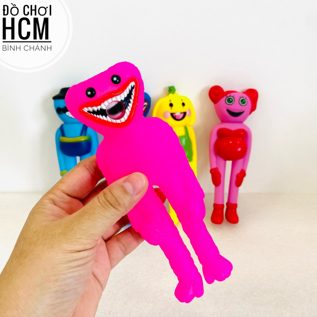 Đồ chơi huggy wuggy nhiều hình vui nhộn cho bé cầm tay bop chip chip giảm căng thẳng, xả stress