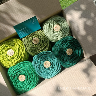 10m Dây thừng 3mm macrame cotton 3 xoắn