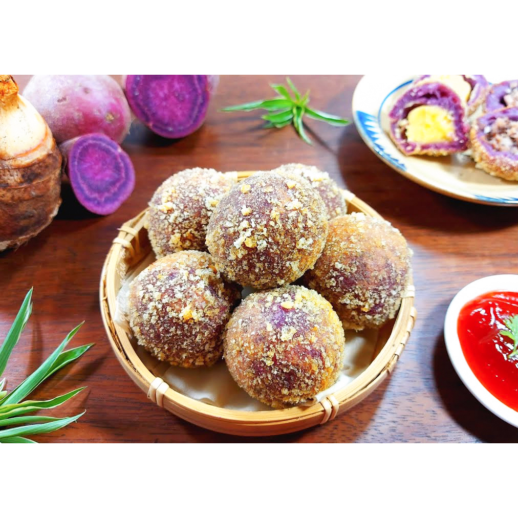 Khoai môn lệ phố gói 300gr  nhập khẩu Trung Quốc chiên gìòn rụm thơm ngon