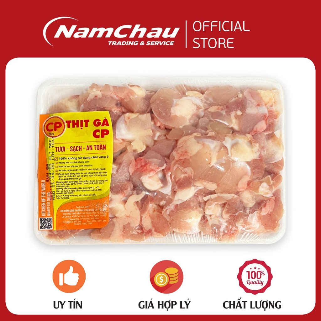 Sụn đùi gà tươi CP khay 500gr | Sụn gà tươi sạch 100% dùng rang muối, chiên mắm tiện lợi [HN giao hàng hỏa tốc]