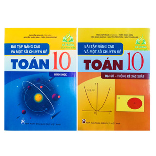 Sách - Combo Bài tập nâng cao và một số chuyên đề Toán 10