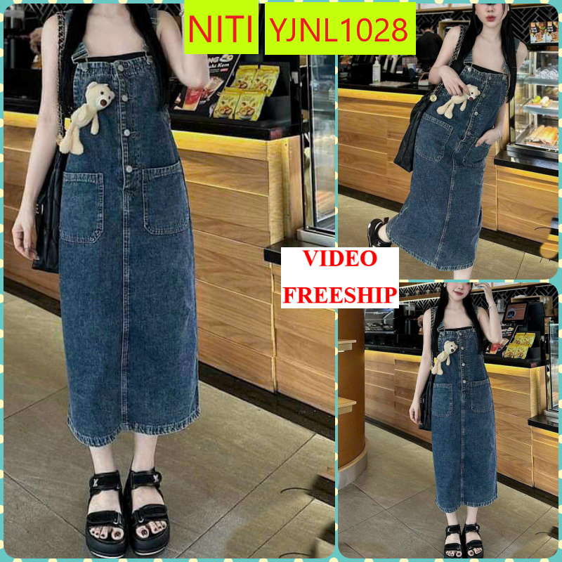 YẾM JEANS FORM DÀI NỮ 2 TÚI TRƯỚC CÀI 4 NÚT XANH ĐẬM LAI CUỐN ĐỈNH CAO PHÁ CÁCH