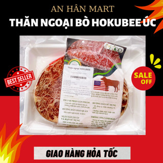 Thăn ngoại bò Hokubee/wagyu Úc làm steak khay 300g