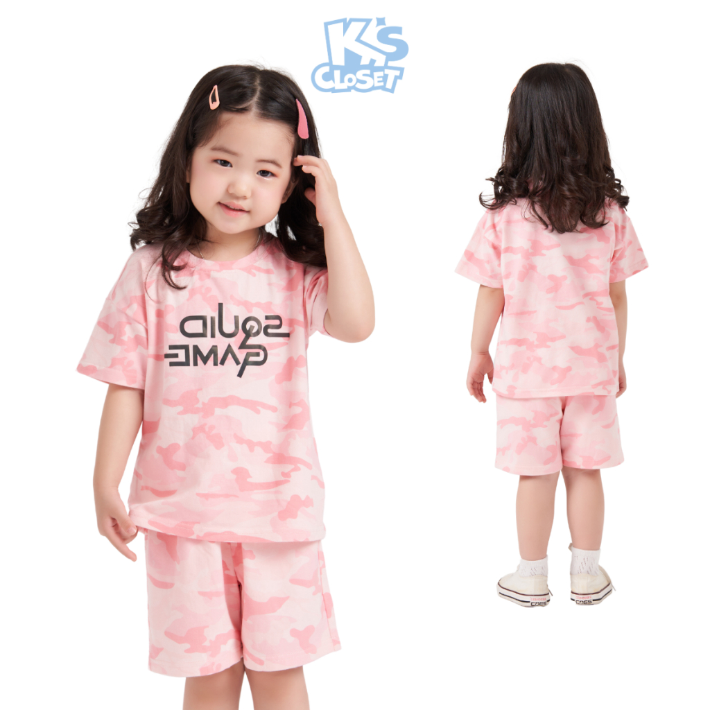 Bộ quần áo cộc tay trẻ em K'S CLOSET dành cho bé (214 tuổi) KT46TWS E011TWS TMĐT