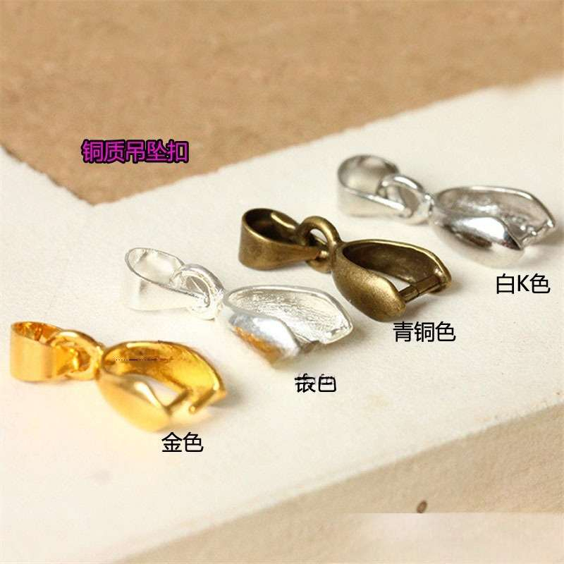 (1 cái)Móc treo gắn kẹp nhiều size, Nguyên liệu làm trang sức cổ trang, Nguyên liệu diy