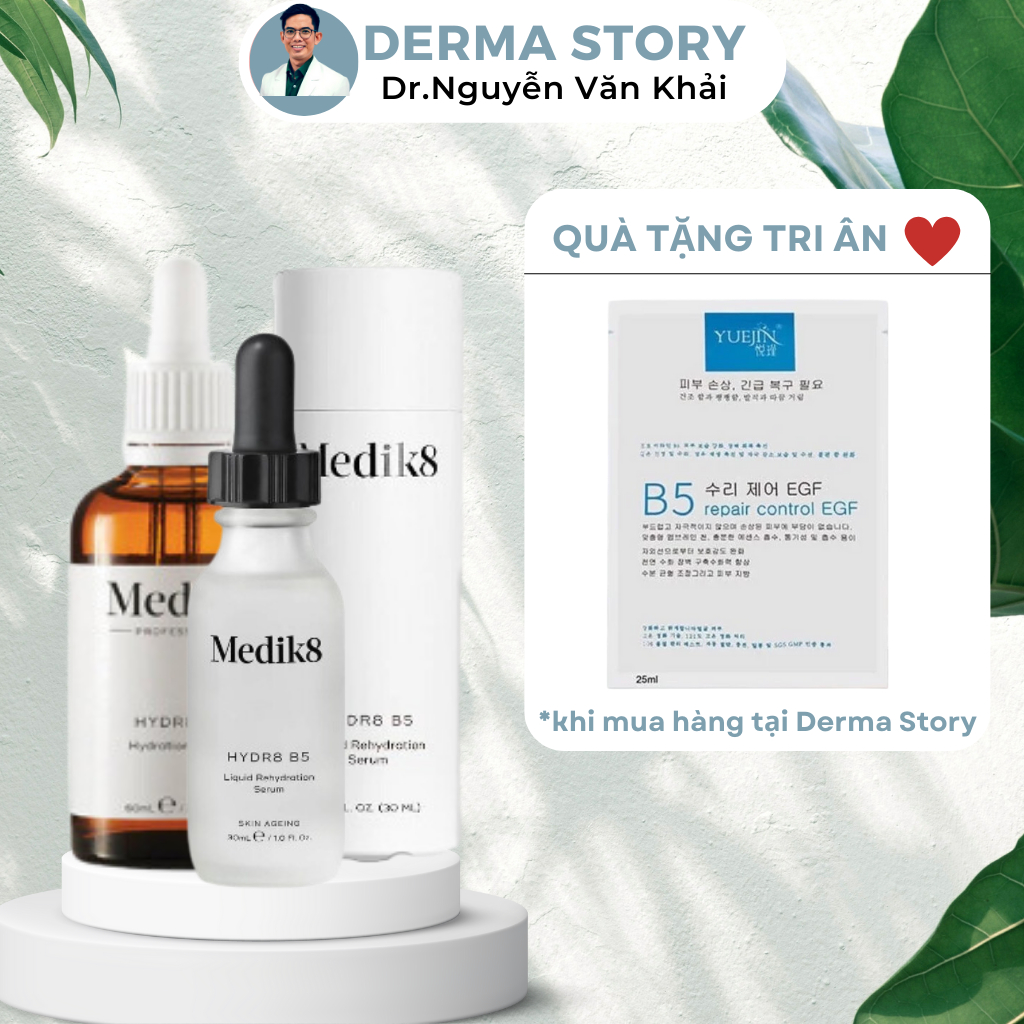 Serum Medik8 Hydr8 B5 Cấp Ẩm Phục Hồi Da 30ml 60ml