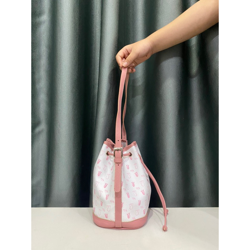 Túi si hiệu POLO & RACQUET CLUB của Mỹ chất da thật