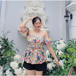 Áo quây hoa ảnh thật bigsize_saigon(50-90kg)