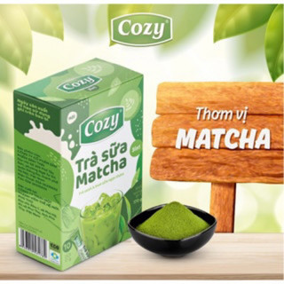 Cozy Matcha trà sữa 3 in 1 (hộp 10goi)