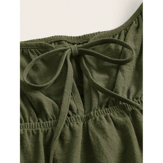 [ORDER SHEIN] Đầm 2 Dây Dáng Rộng Thắt Nơ