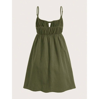 [ORDER SHEIN] Đầm 2 Dây Dáng Rộng Thắt Nơ