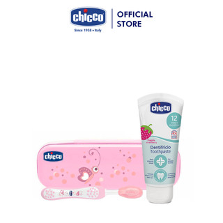 Bộ chăm sóc răng miệng 3 in 1 Bướm hoa Chicco