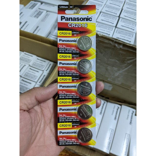 VỈ NĂM VIÊN PIN CMOS Panasonic 2016/2025 SIÊU CHẤT LƯỢNG