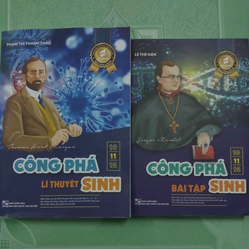 Công phá lý thuyết bài tập Sinh 10-11-12