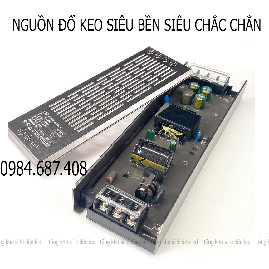 Nguồn 12V đủ công suất siêu bền dùng cho công trình