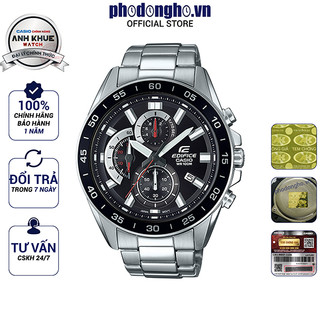 Đồng hồ nam EDIFICE chính hãng Casio Anh Khuê EFV-550D-1AVUDF