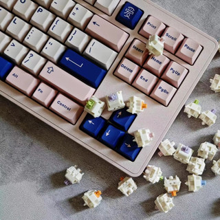 Keycap Aifei Pink | Poco | ABS Doubleshot | Cherry profile | DoubleT DTS