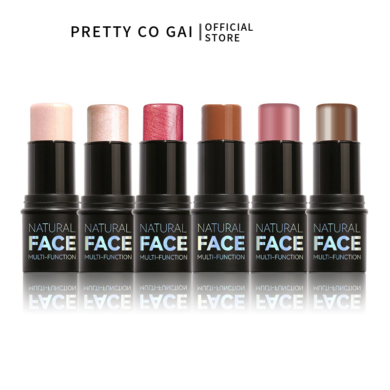 Kem Bắt Sáng/Tạo Khối / PRETTY CO GAI Má Hồng Mini Dưỡng Ẩm Làm Sáng Tông Màu Da