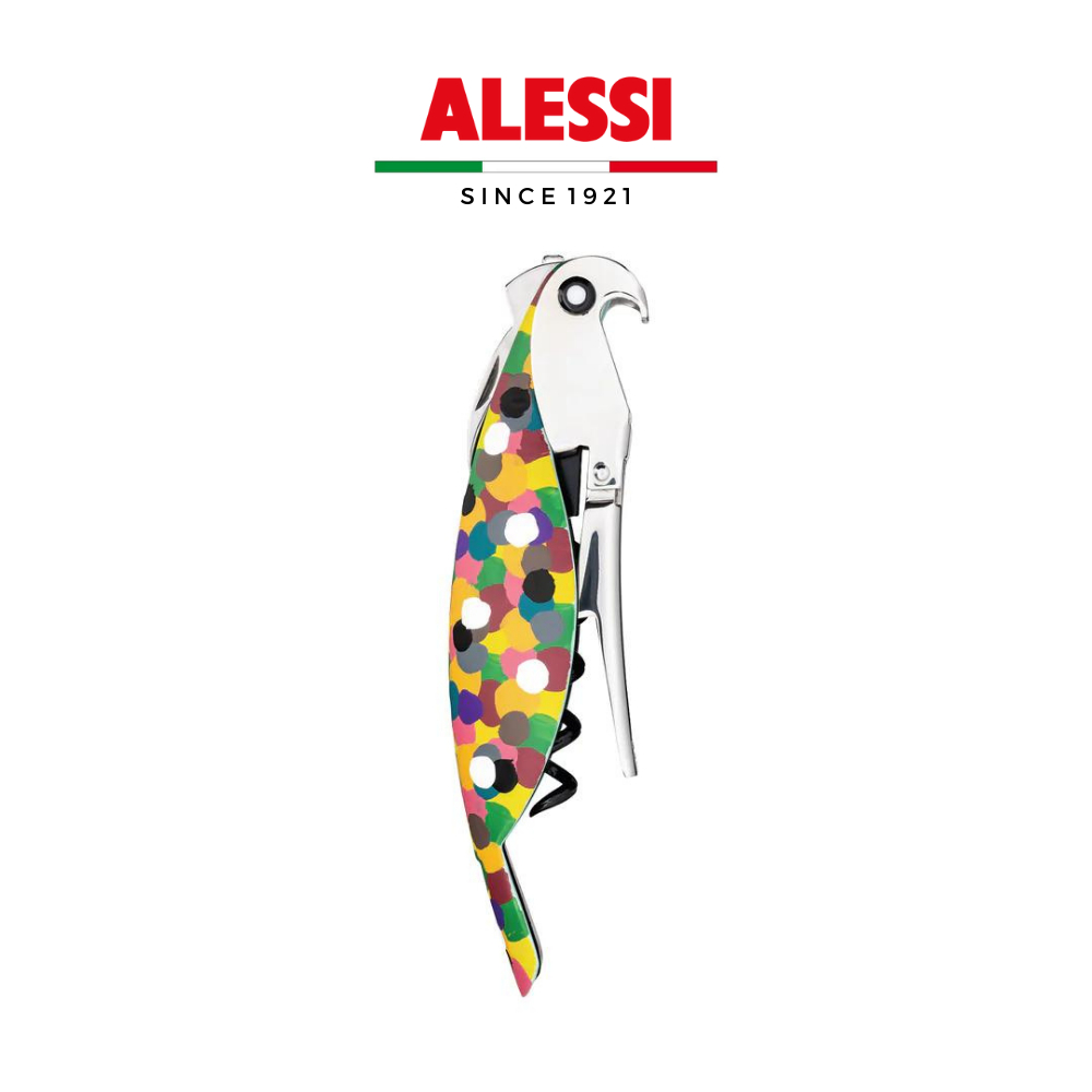 Mở rượu vang hình chú vẹt ALESSI SOMMERLIER - Hàng chính hãng